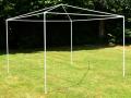 3x3 m utan sidor, vit
